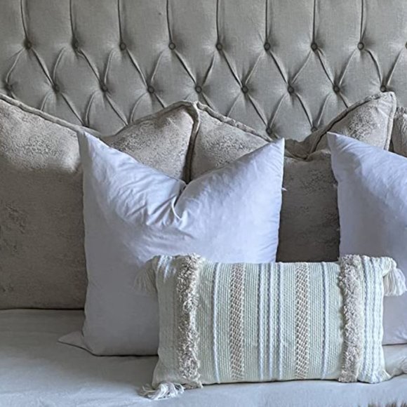 Boho Throw Pillow Cover Decorative Farmhouse Case Bohemian Cottage Decor 12x20 - Picture 4 of 15